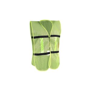 Chaleco de malla con bies de alta visibilidad Amarillo