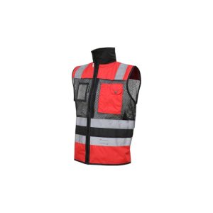 Chaleco ejecutivo de malla ecofriendly alta visibilidad Naranja