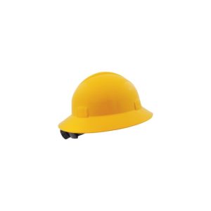 Casco ala ancha dieléctrico con ajuste milimétrico Amarillo