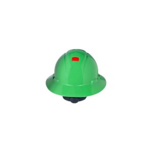 Casco Ala Ancha Susp Matraca Verde