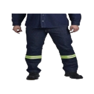 Pantalón de mezclilla c/reflejante 14 oz