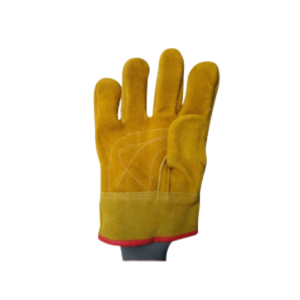 Guante de carnaza corto