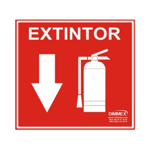Señalización extintor luminiscente 25x35